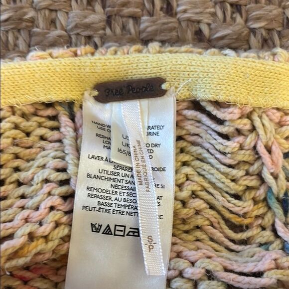 Free People Cream Shrug Sweater with Textural Contrast - Picture 2 of 7